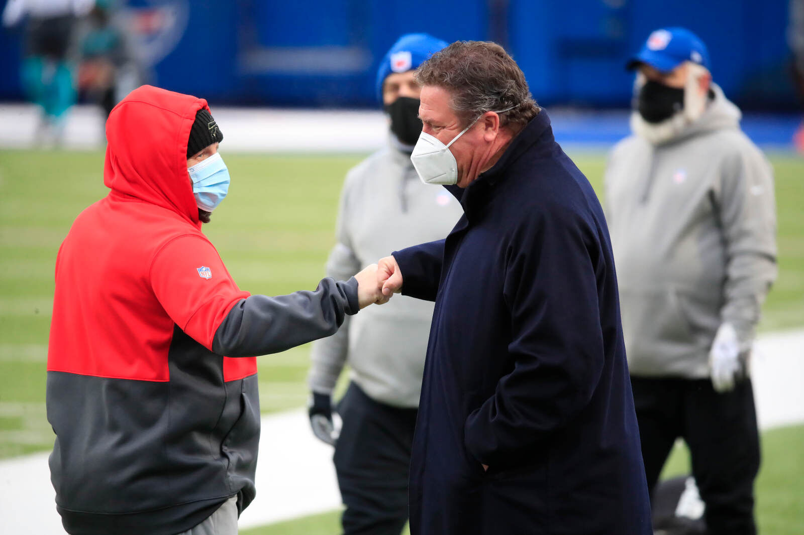 Hall of Fame fist bump